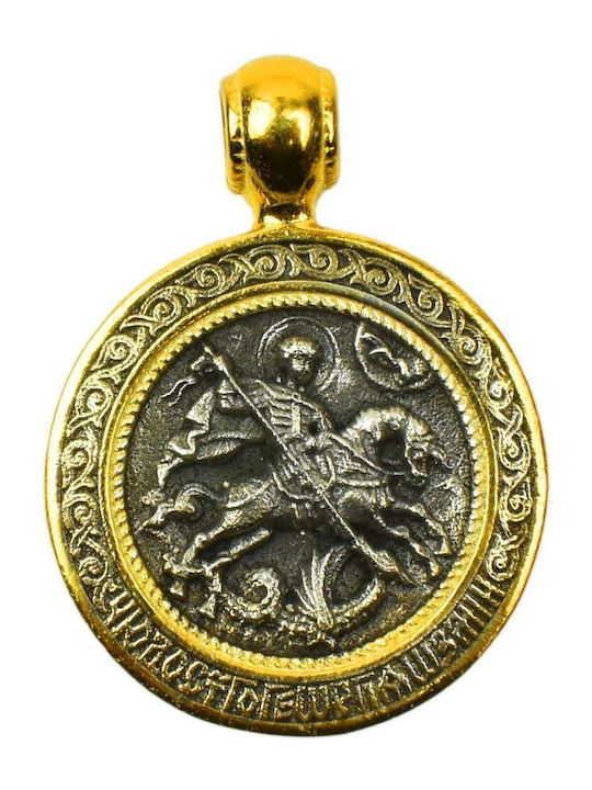 Charm Talisman aus Vergoldetem Silber
