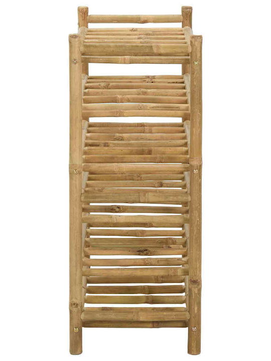 vidaXL Free Standing Wine Rack Furniture Wooden Beige 57x29.5x72cm