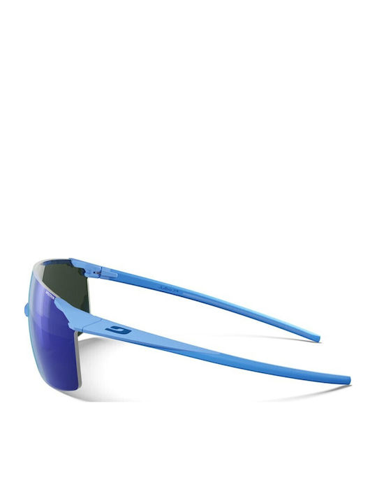Julbo Unisex Sunglasses with Blue Frame and Blue Mirror Lens J5931126