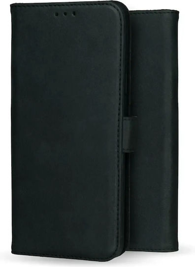 Rosso Deluxe Brieftasche Leder Schwarz für OnePlus 15