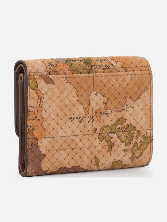 Small Leather Women's Wallet Tabac Brown