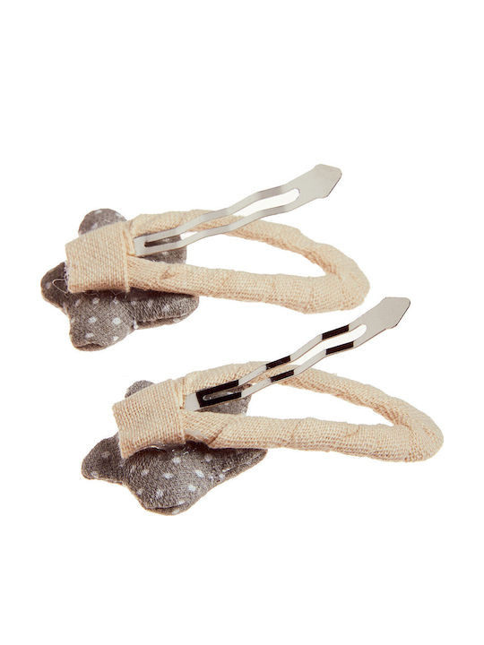Alouette Set Kids Hair Clips with Star Hair Clips 2 Pieces
