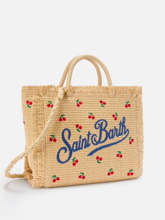 MC2 Colette Geantă De Plajă Wicker Bej