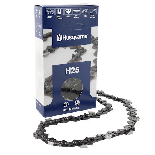 Husqvarna Chainsaw Chain 45 Cm 0.325" 1.5 Mm 72 H25