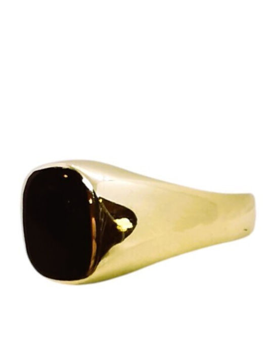 Kosmima1 Herrenring mit Steinen aus 14K Gold