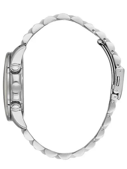Daniel Klein Herrenuhr mit Batterie und Metall-Armband