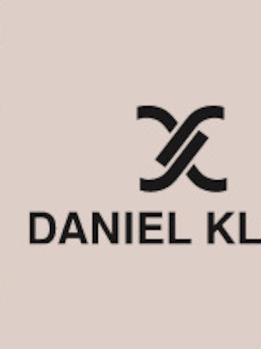 Daniel Klein Herrenuhr 44mm Batterie mit Silber Metall-Armband
