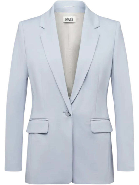 Drykorn Long Women's Blazer Blue