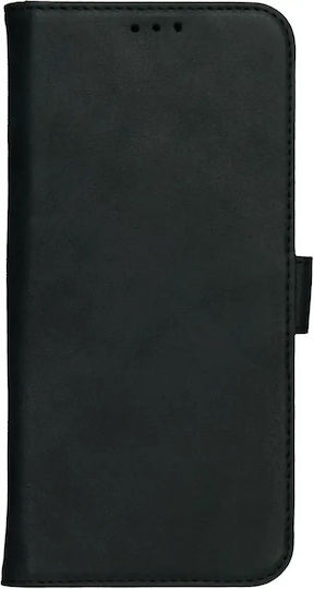 Rosso Deluxe Brieftasche Leder Schwarz (Google Pixel 10a)