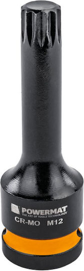 Set Prize Impact Powermat Pm-znu-518t Socluri Cu Canelură 1/2" 78 Mm 8 Bucăți