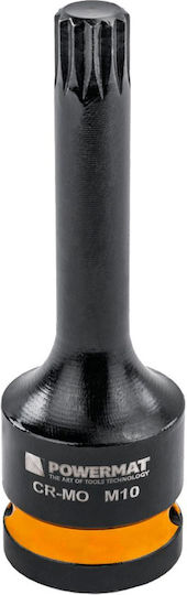 Set Prize Impact Powermat Pm-znu-518t Socluri Cu Canelură 1/2" 78 Mm 8 Bucăți
