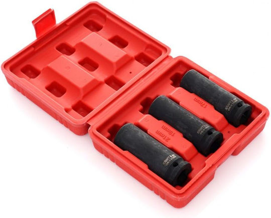 Kraft&dele Kd11750 Impact Sockets Set 17 21 Mm ½" 3 Pieces