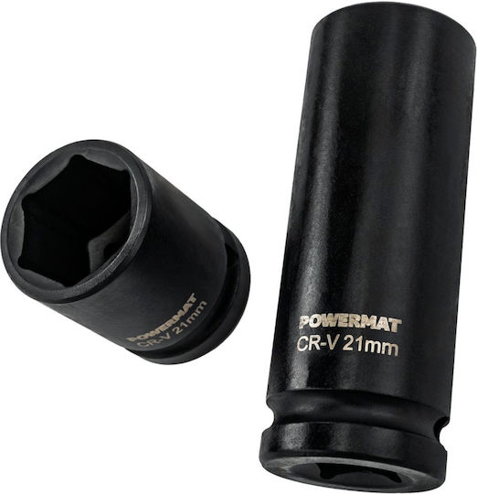 Powermat Pm-znu-832t Steckdosen Set 1/2" 8 32 Mm Lang Kurz 35 Stücke In Rahmen Gastgeber