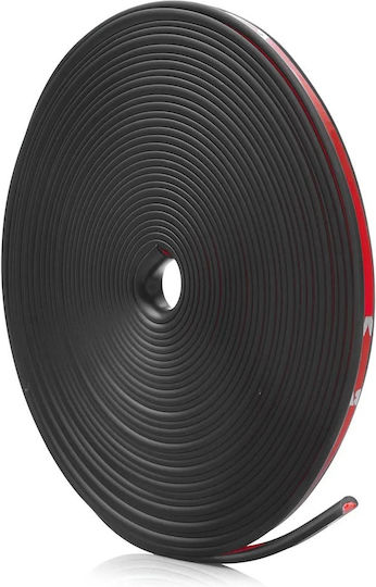 Protective Decorative Rim Rings Adhesive Made Flexible Plastic Black
