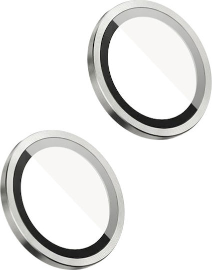 Rhinoshield Camera Lens Protector Iphone 13 13 Mini Scratch-resistant Silver