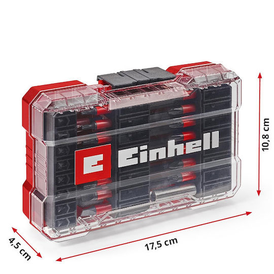Set Biți Impact Extended M-case 38 Bucăți Einhell
