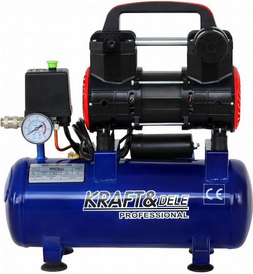 Compresor Aer Cu O Singură Fază Fără Ulei Kraft&dele Kd4090 230 V 1200 W 9 L