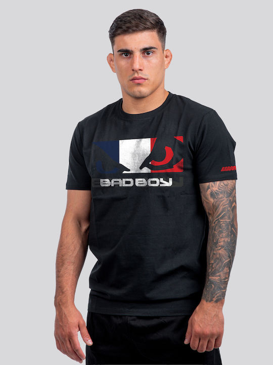 T-shirt Black/blue/white/red BB-000090-BBWR