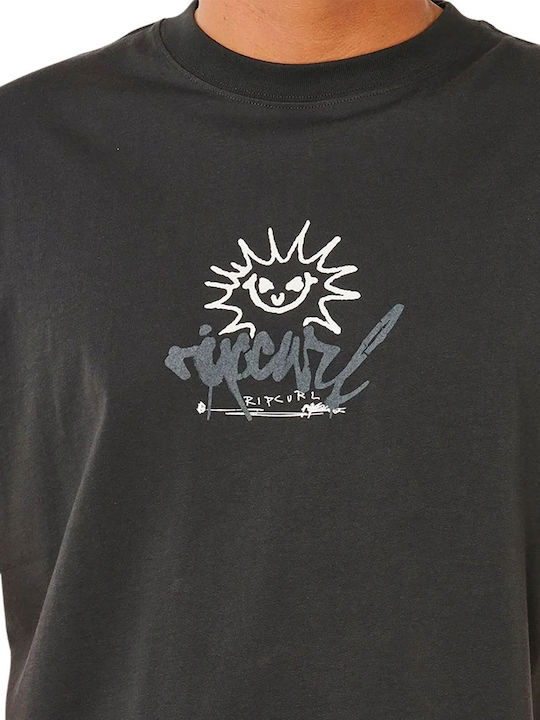 T-shirt Μαύρο