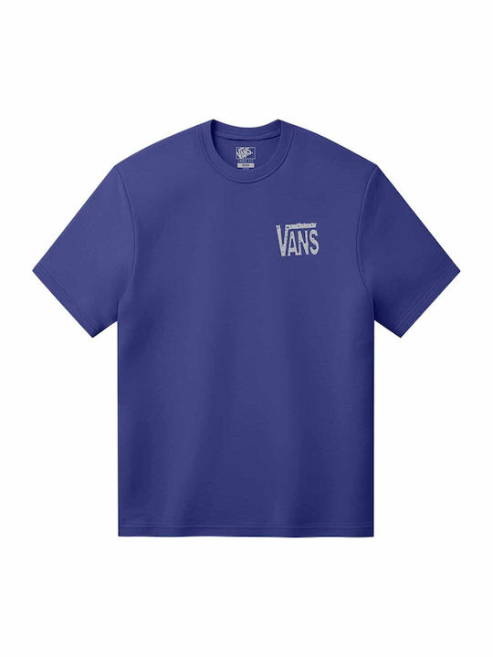 Short Sleeve Purple Blouse