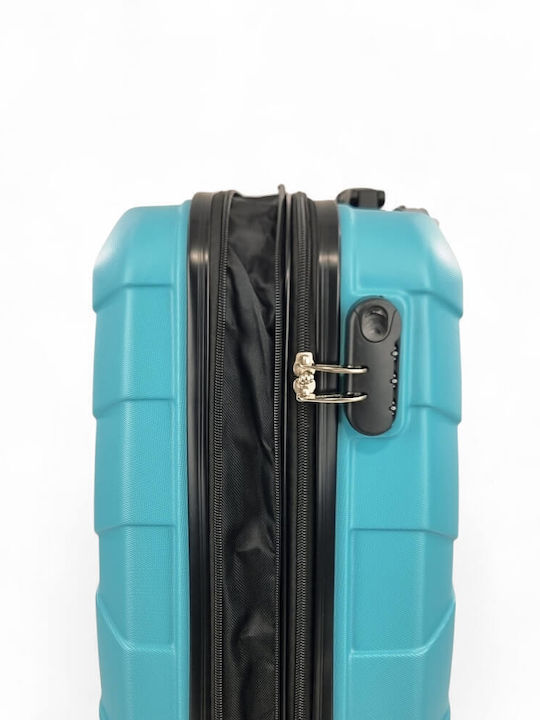 Greenwich Polo Club Hard Light Blue Travel Suitcase with 4 Wheels
