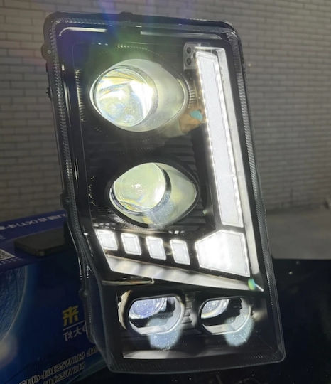 Set Front Lights Bi Led Volvo Fh12fm12fm380