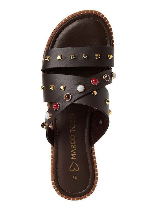 Women's Flat Sandals Brown
