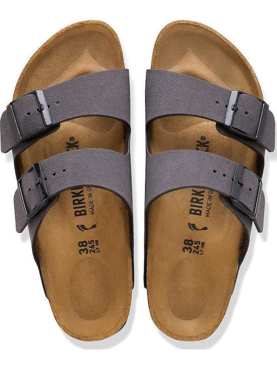 Γυναικεία Σανδάλια Γκρι Narrow Fit