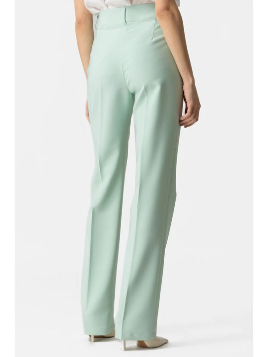 Damen Stoffhose Grün