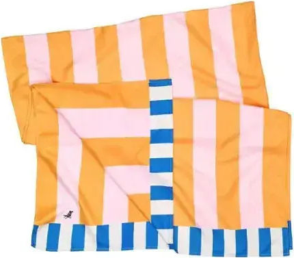 Dock & Bay Quick Dry Πετσέτα Microfiber Σώματος Κίτρινη 160x90εκ.