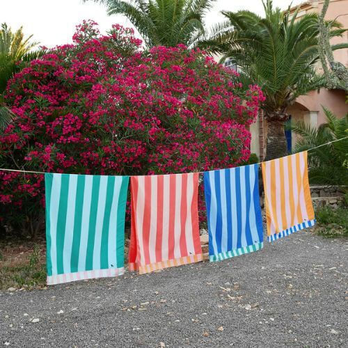 Dock & Bay Quick Dry Πετσέτα Microfiber Σώματος Κίτρινη 160x90εκ.
