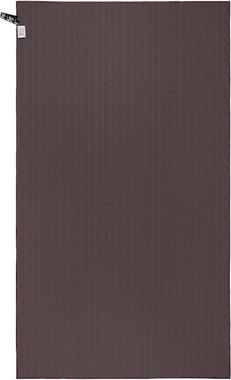 Beauty Home Art 2294 Microfiber Towel Body 200gr/m² Double-Sided Brown 160x90cm