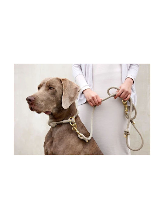 Palopa Geknüpftes Hundehalsband Mila Natural S