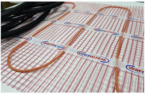 Warmcoin Wcm 7.4 160 W/m² Fußbodenheizungs-Set 2,0 M² 320 W 230 V