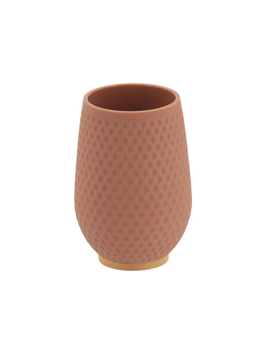 Brown Plastic Cup Holder