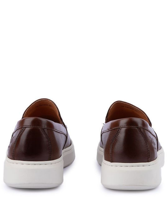 Men's Loafers in Tabac Brown Colour