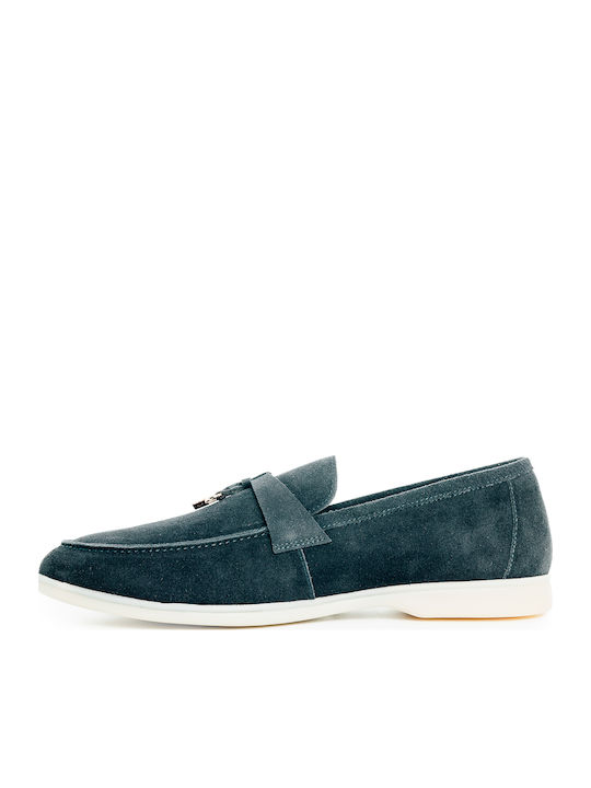 Deri Herren Bootsschuhe in Blau Farbe