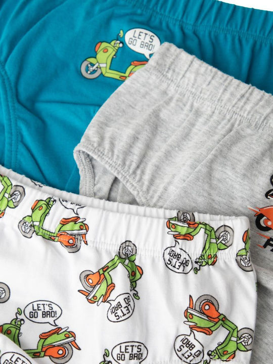 Minerva Scooter Set Kids Panties Green