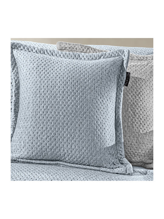 Guy Laroche Cooling Three-Seater Sofa Velvet Throw 170x300cm Denim