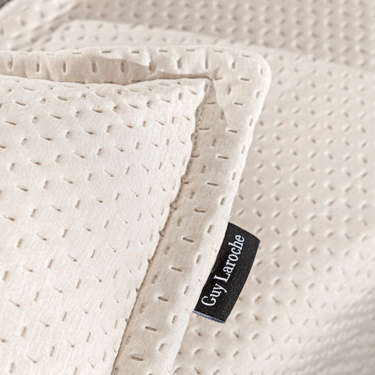 Guy Laroche Cooling Ριχτάρι Διθέσιου Καναπέ Βελουτέ 170x250εκ. Natural