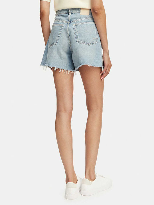 Boss Damen-Jeans-Shorts Blau