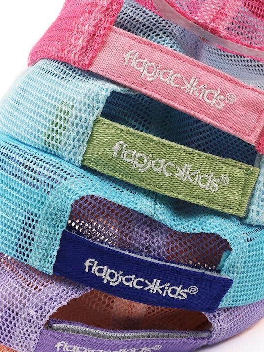 Flapjackkids Παιδικό Καπέλο Jockey Υφασμάτινο Αντηλιακό Unicorn Πολύχρωμο