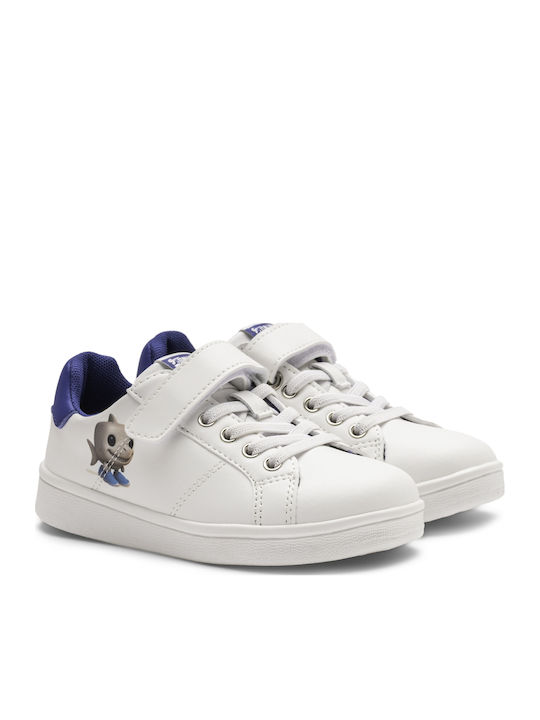 Casual Sort Italian Brainrot Παιδικά Sneakers με Σκρατς Λευκά
