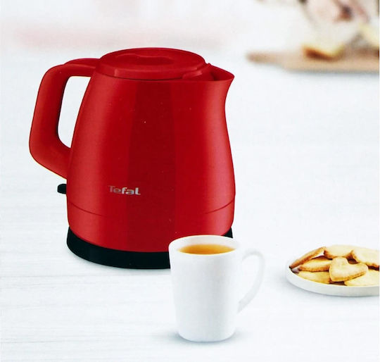 Tefal Vita Електрическа Кана 800мл 2400W Червен