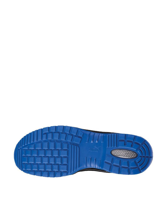 PUMA Krypton Blue Safety Shoe S3S with P, ESD, FO, SR Certification