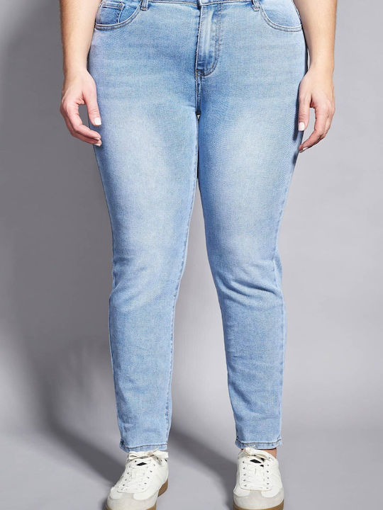Pantalon Blugi Damă High Rise Fit Mama