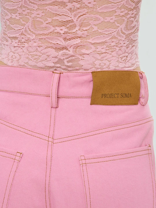 Women's Jean Pants Pink