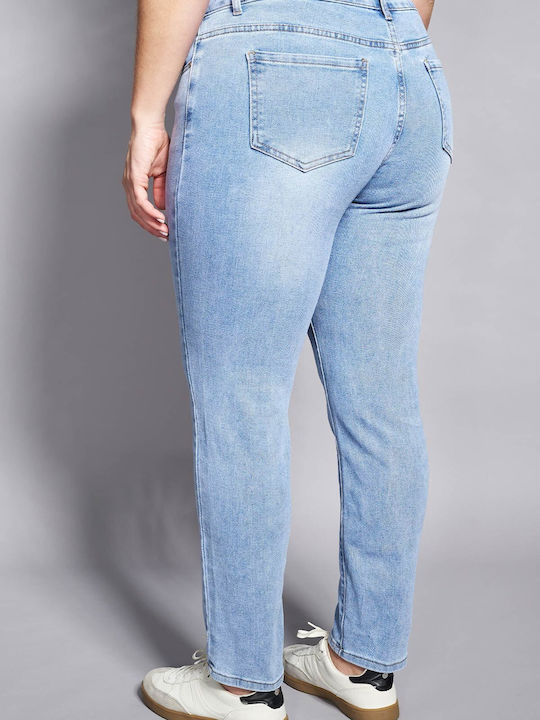 Pantalon Blugi Damă High Rise Fit Mama