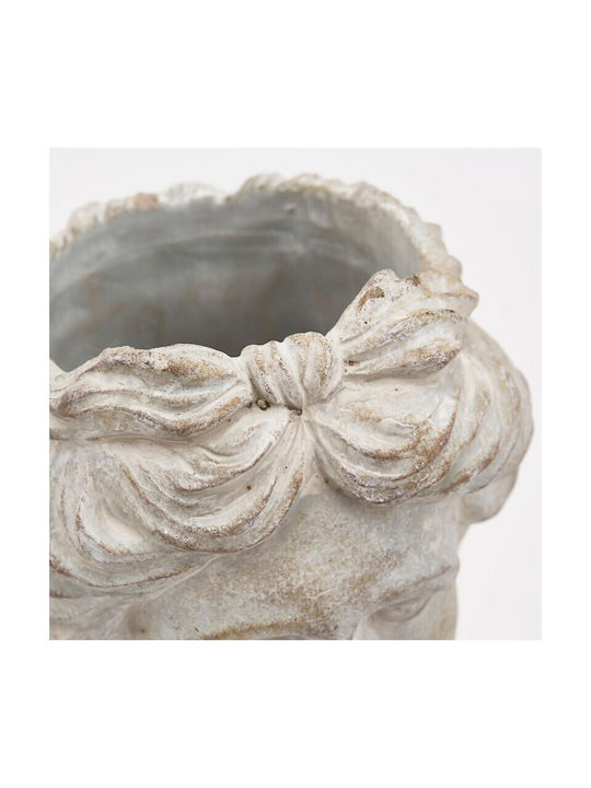 Dekorative Vase Testa 28,5cm Edg Wh-ed014647-91