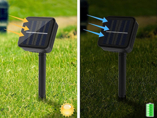Verk Group Hängendes Solarleuchten Girlande mit Fotowiderstand